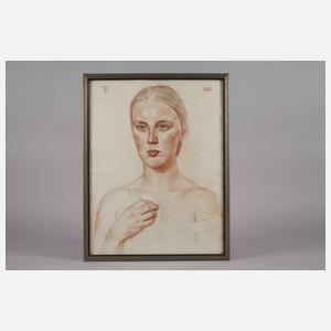 Wolfgang Willrich, Bildnis einer jungen Frau