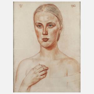 Wolfgang Willrich, Bildnis einer jungen Frau