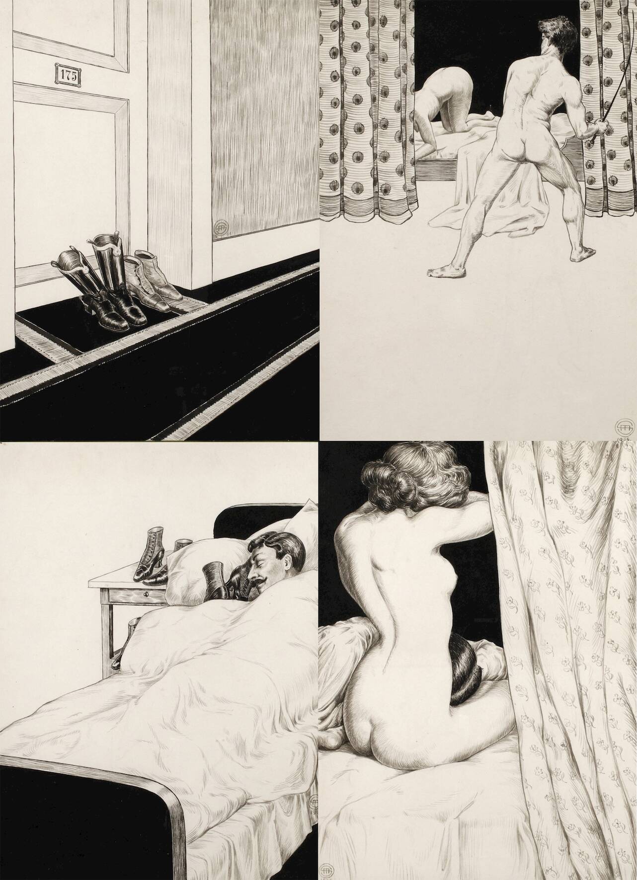 Vier erotische Szenen