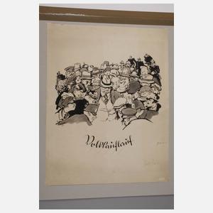 Carl Reiser, "Volksauflauf"