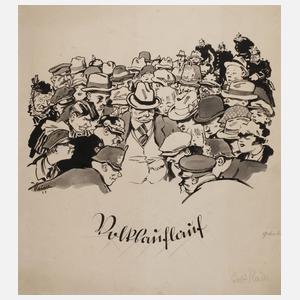 Carl Reiser, "Volksauflauf"