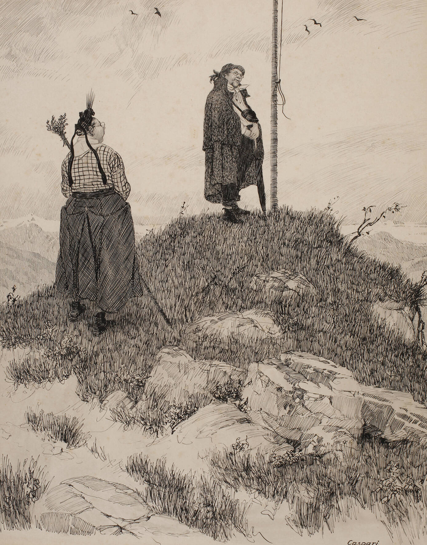 Prof. Walther Caspari, "Hochgefühl"