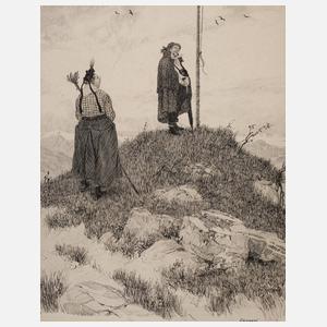 Prof. Walther Caspari, "Hochgefühl"