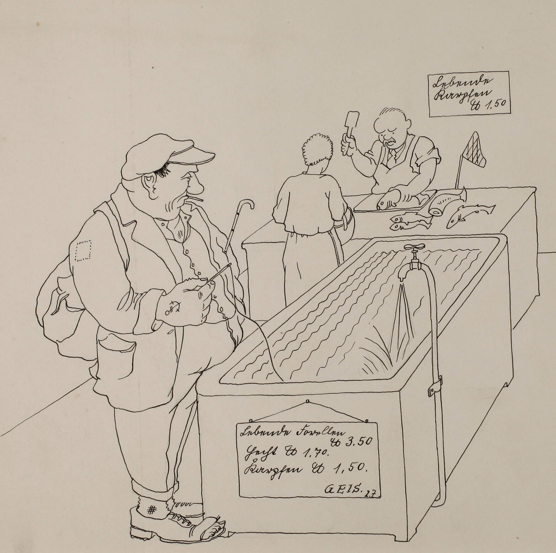 Josef Nikolaus Geis, "Der Schwarzangler"