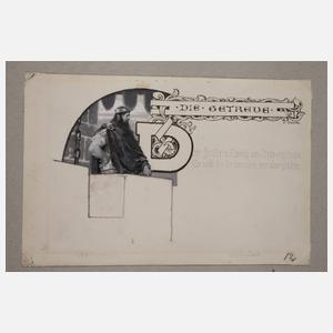 Carl Gehrts, Zwei Illustrationszeichnungen