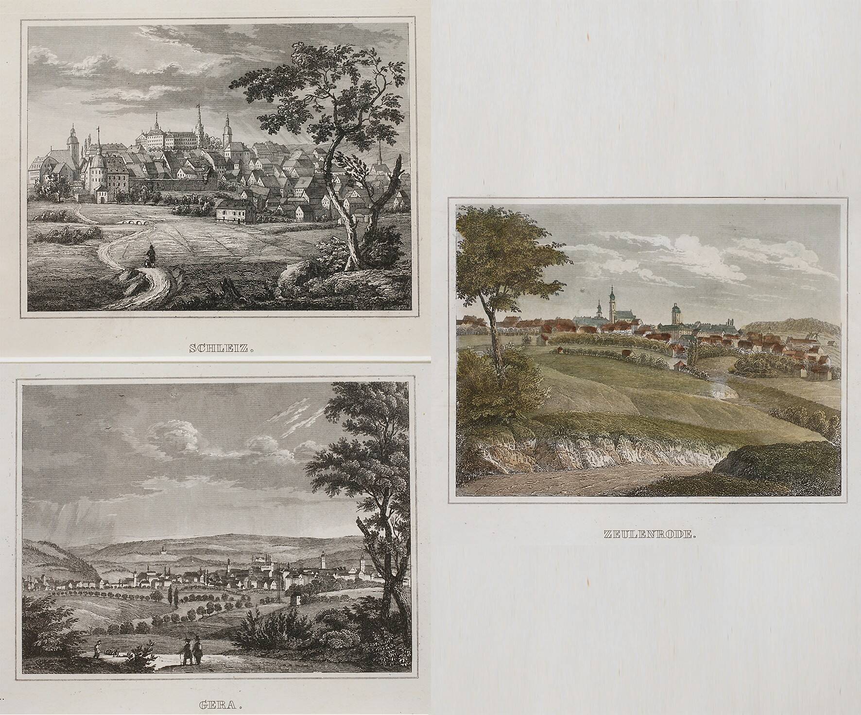 Sammlung vogtländische Ortsansichten