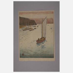 Siegfried Berndt, "Auf der Reede I",