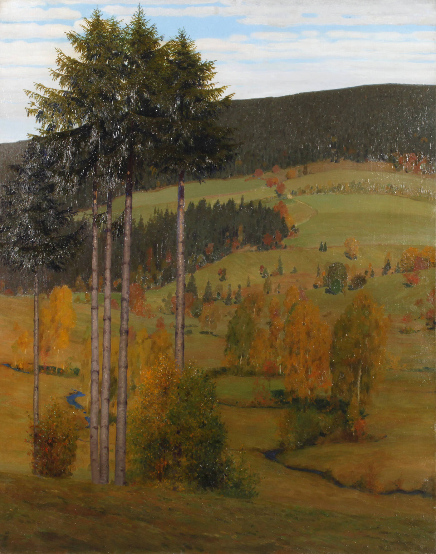 Richard Birnstengel, Im Erzgebirge