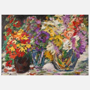 Fredo Bley, Sommerblumenstillleben