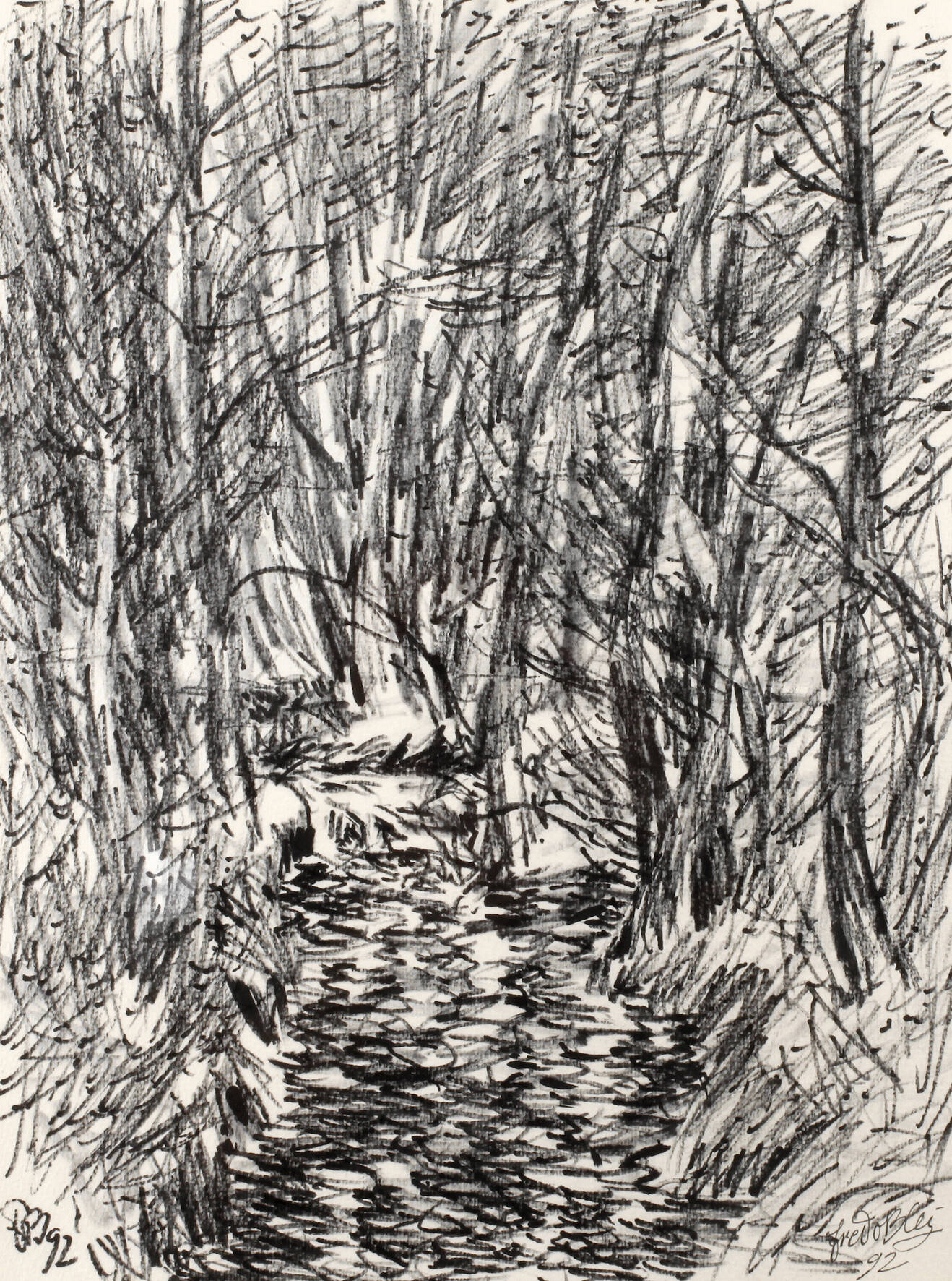 Fredo Bley, Am Bachlauf