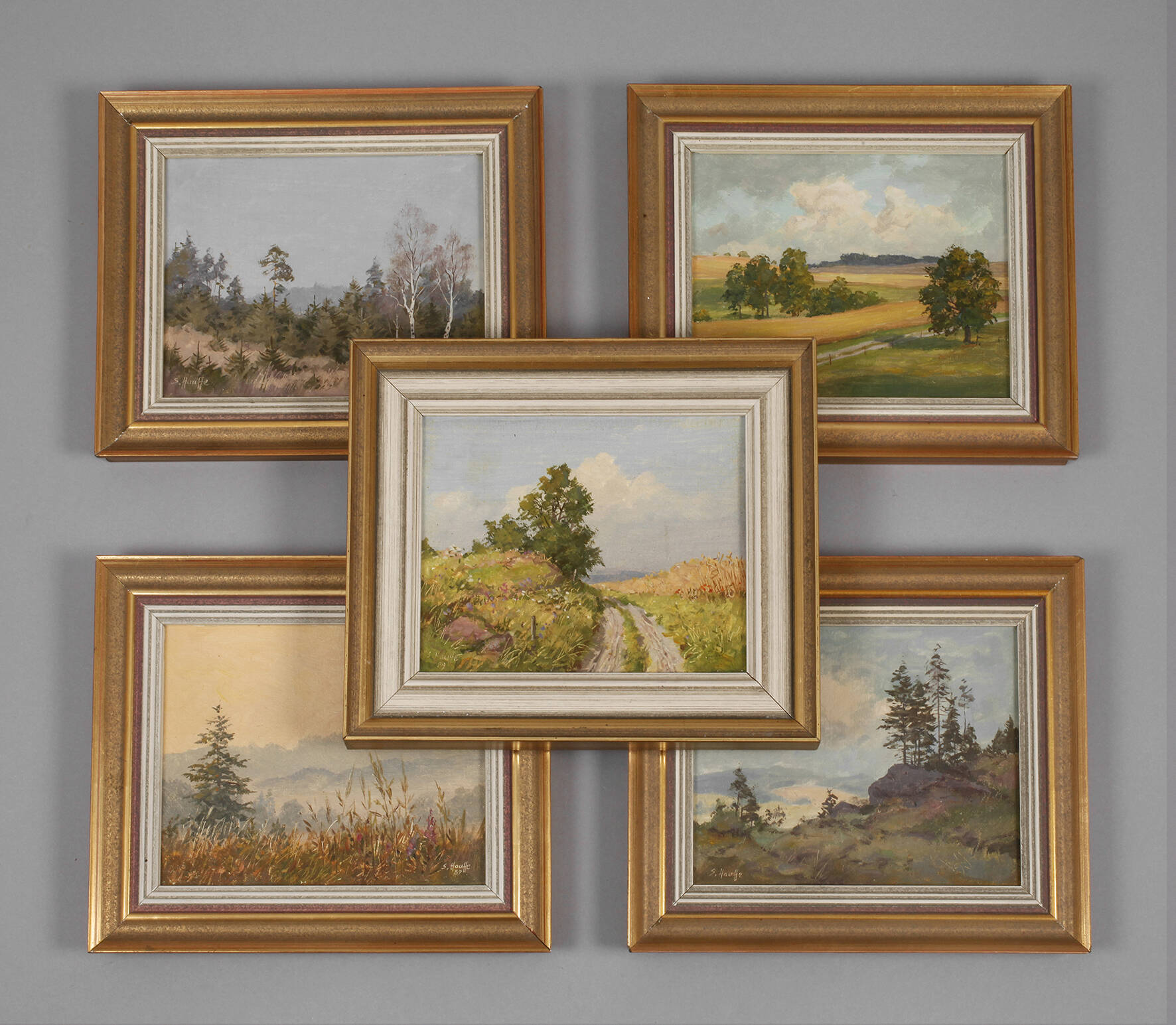 Siegfried Hauffe, Fünf Vogtlandansichten