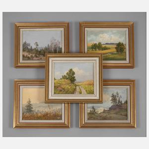 Siegfried Hauffe, Fünf Vogtlandansichten