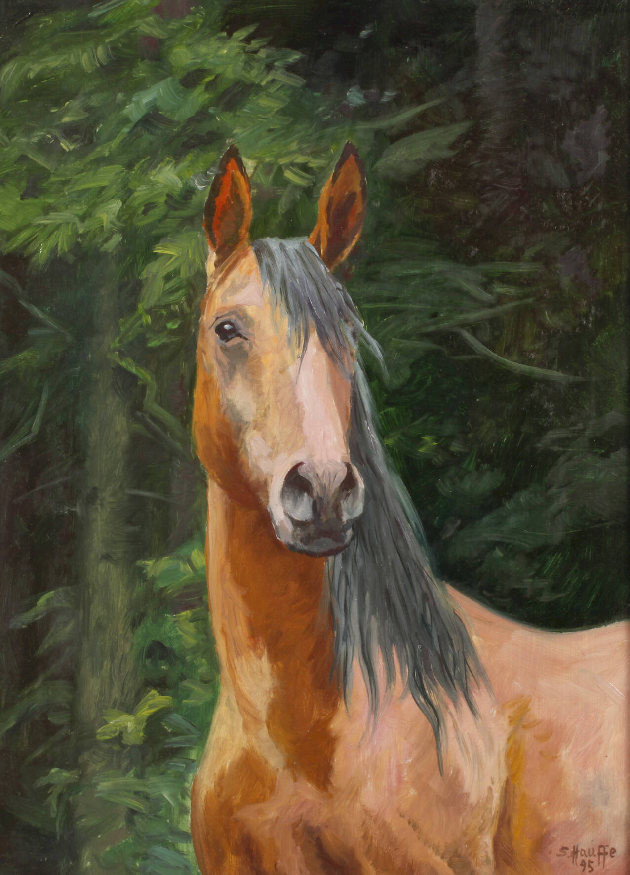 Siegfried Hauffe, Pferdeportrait