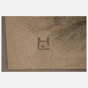 Prof. Ludwig von Hofmann, Frauenportrait