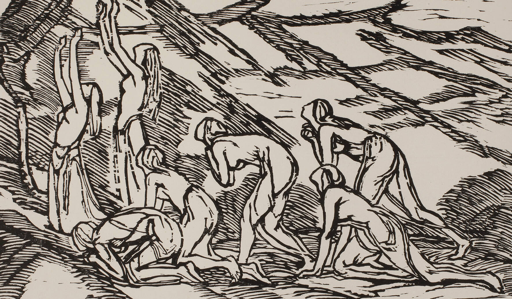 Prof. Ludwig von Hofmann, "Anbetung"