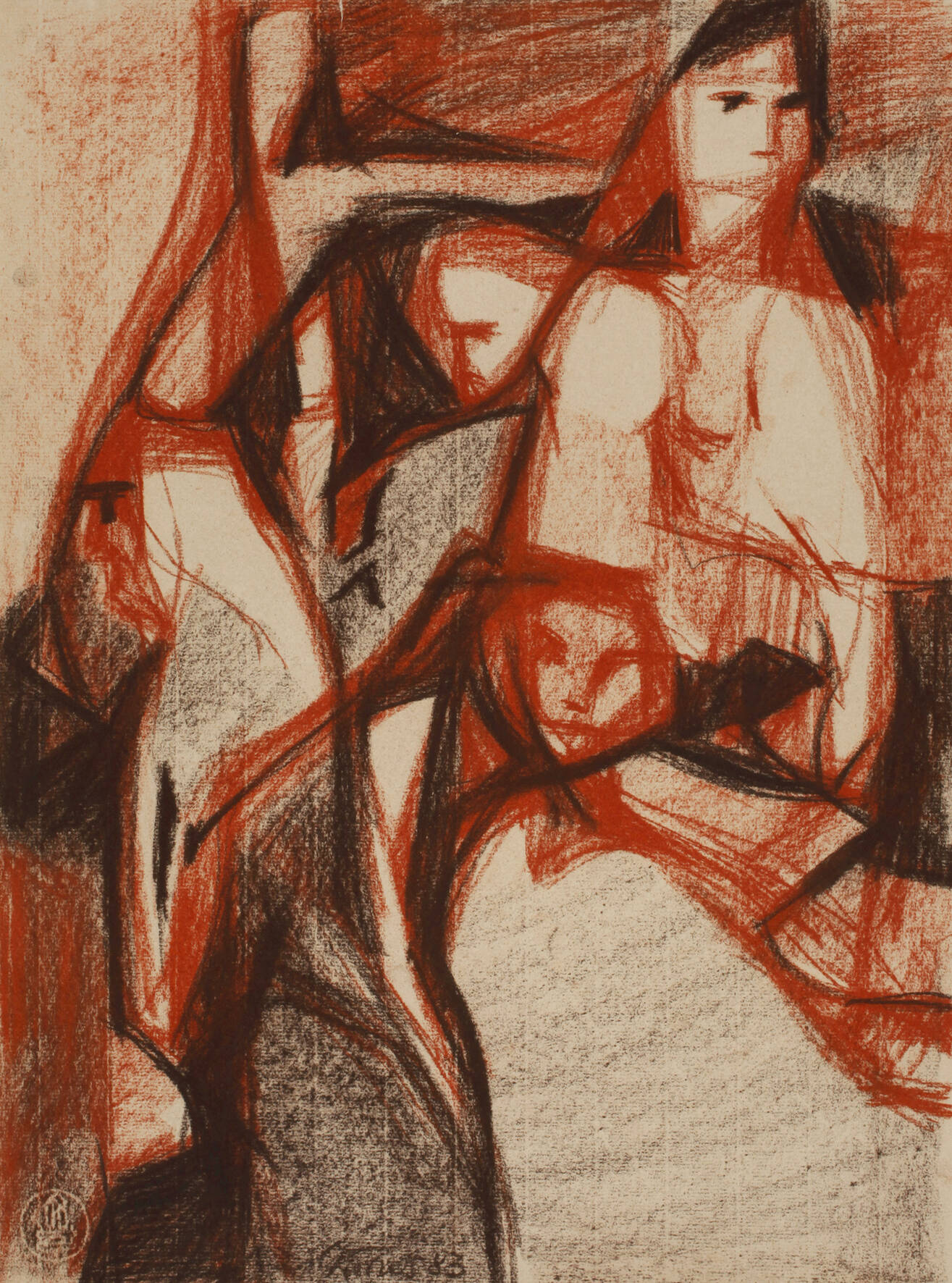 Gottfried Körner, "Warten – Markt in M."