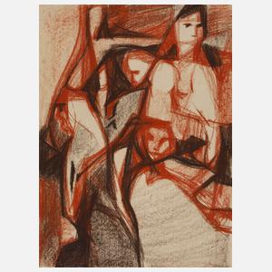 Gottfried Körner, "Warten – Markt in M."