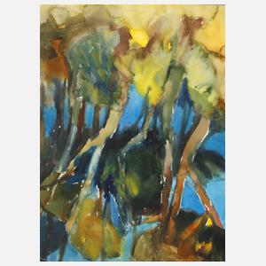 Gottfried Körner, "Baumgruppe an der Ostsee"