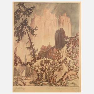 Richard Naumann-Coschütz, "Gralsburg"