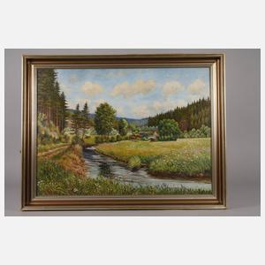 Erich Rother, Partie aus dem Weidatal