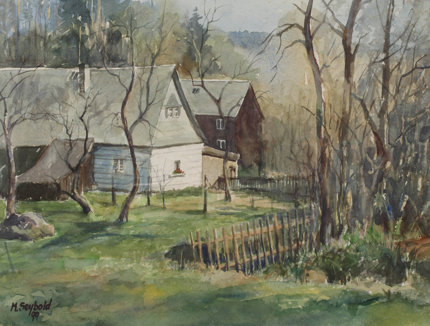 Maritta Seybold, Anwesen in Ruderitz