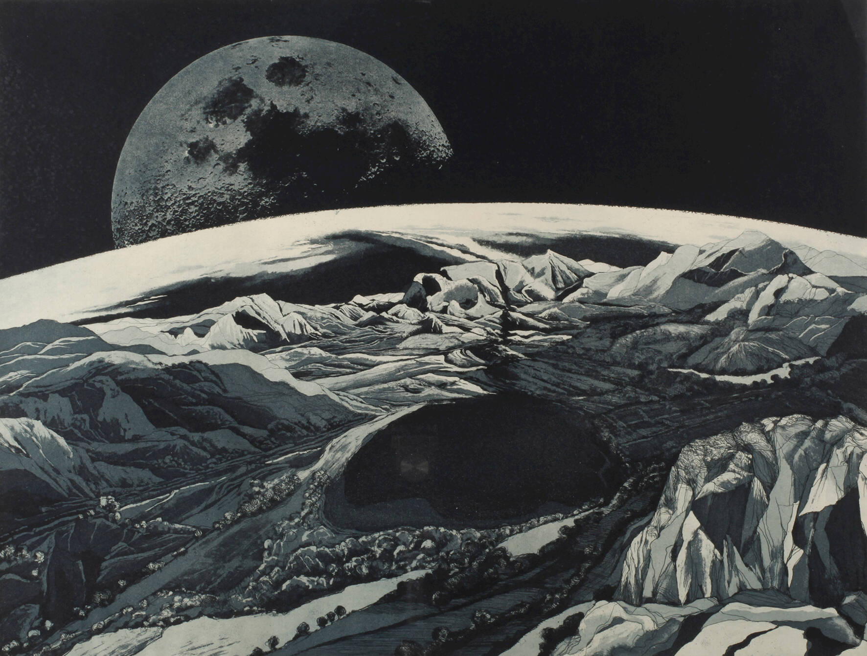 Peter Sylvester, Kosmische Landschaft