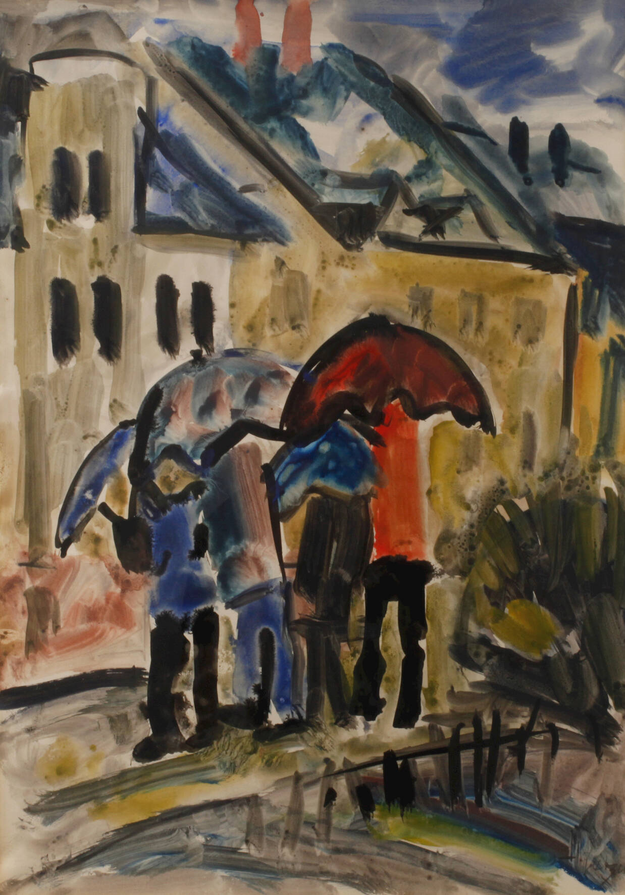 Heinz Tetzner, Im Regen