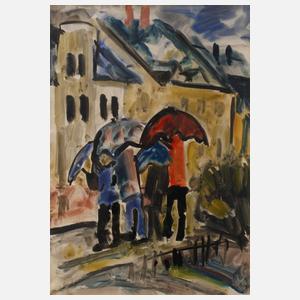 Heinz Tetzner, Im Regen