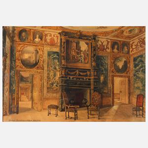 Dürkop, Innenansicht Schloss Saalfeld