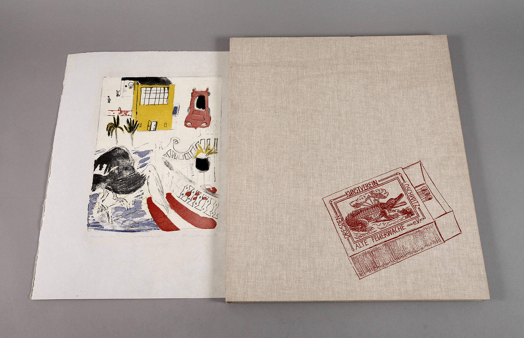 Mappe Kunstverein Alte Feuerwache Loschwítz