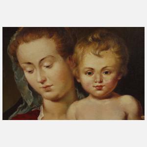 F. Weiss, Maria mit dem Jesuskind