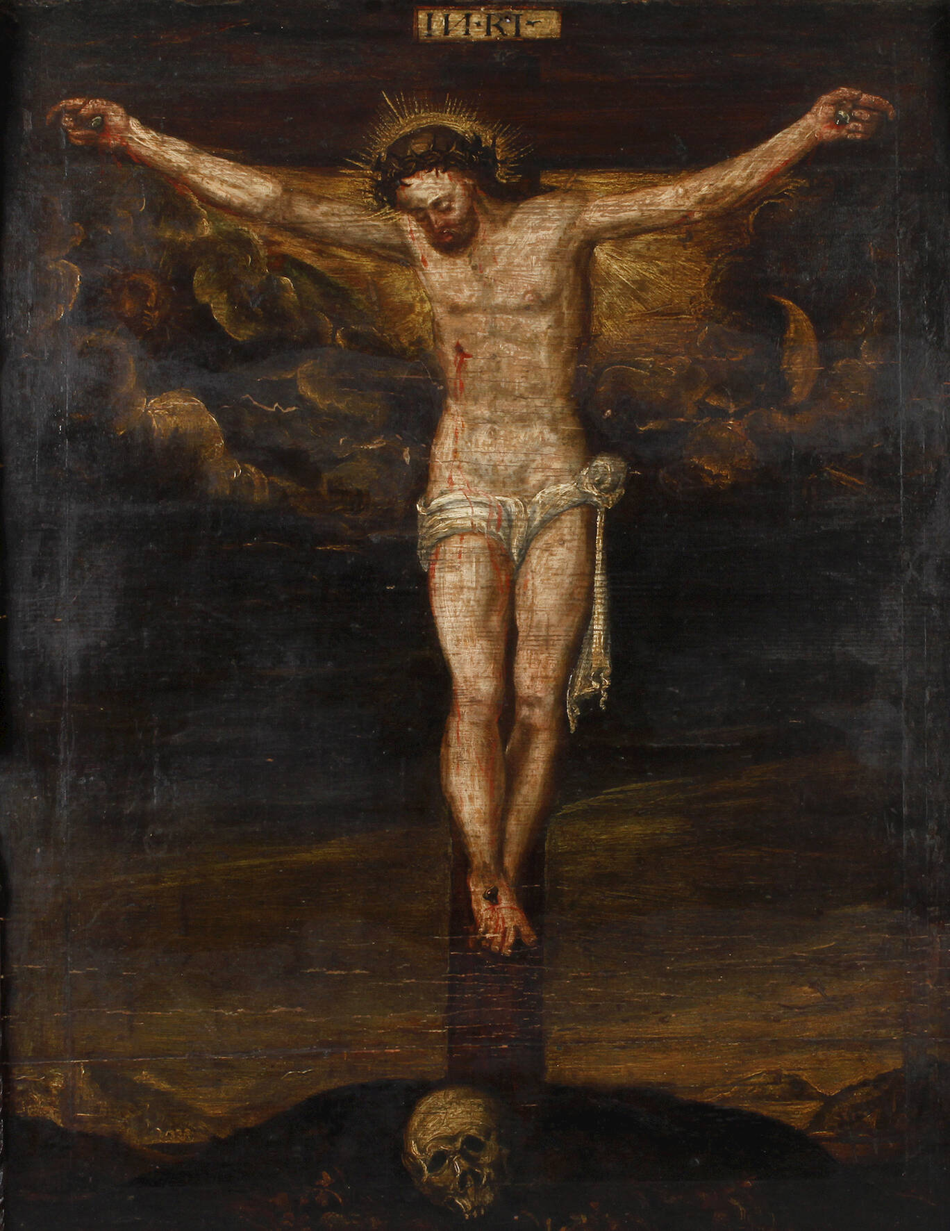 Jesus am Kreuz 16./17. Jahrhundert