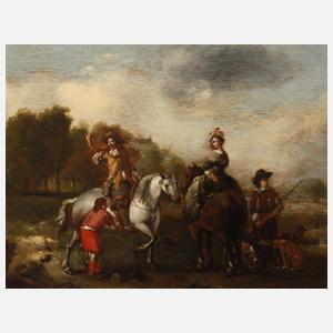 Barocke Jagdgesellschaft