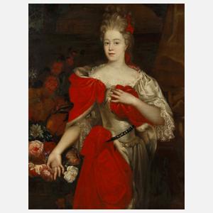 Damenportrait um 1700