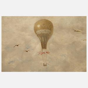 Fritz Beinke, Der Heißluftballon