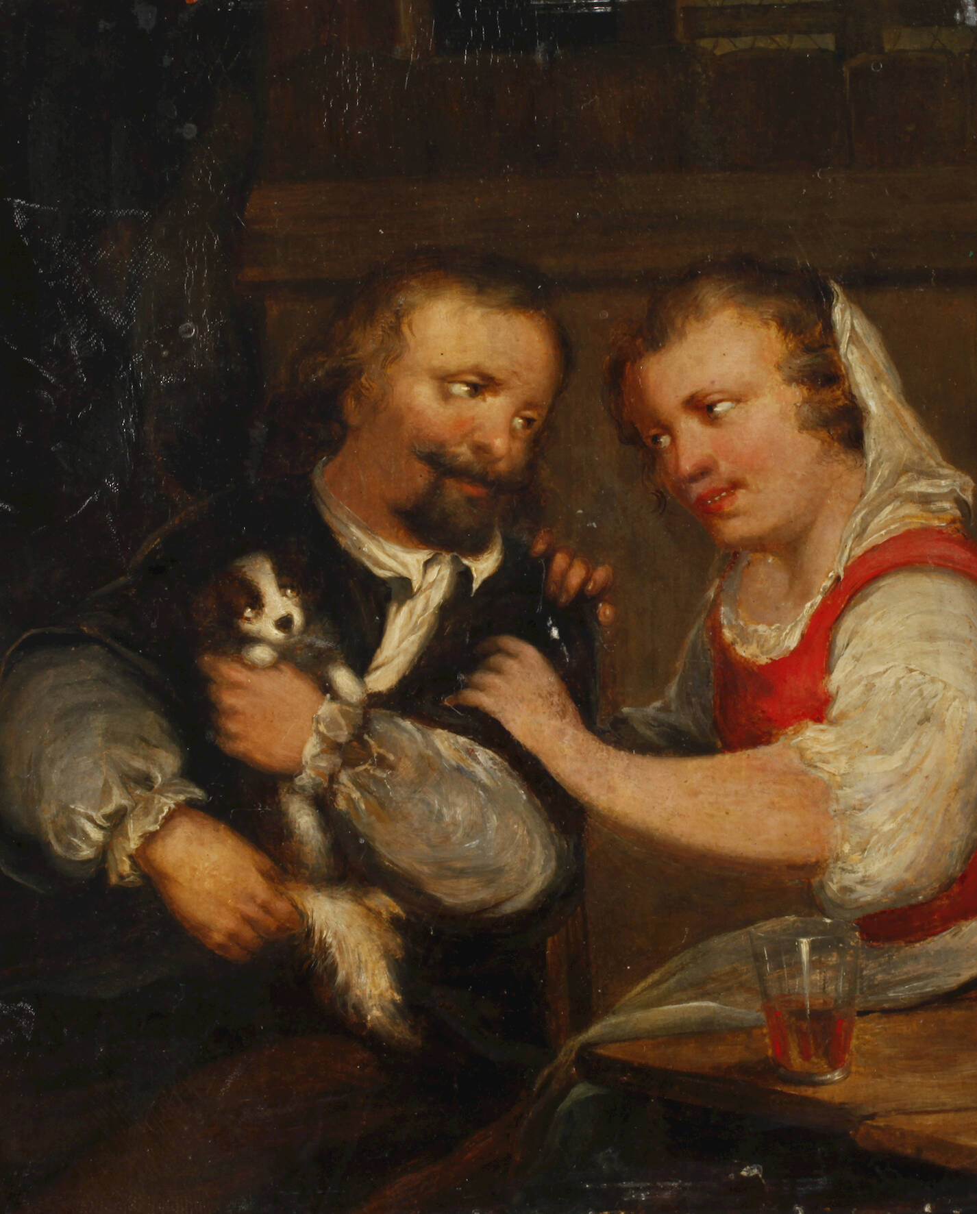 Bogman, Liebespaar mit Hund