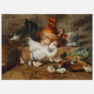 C. Böttger, Geflügelidyll