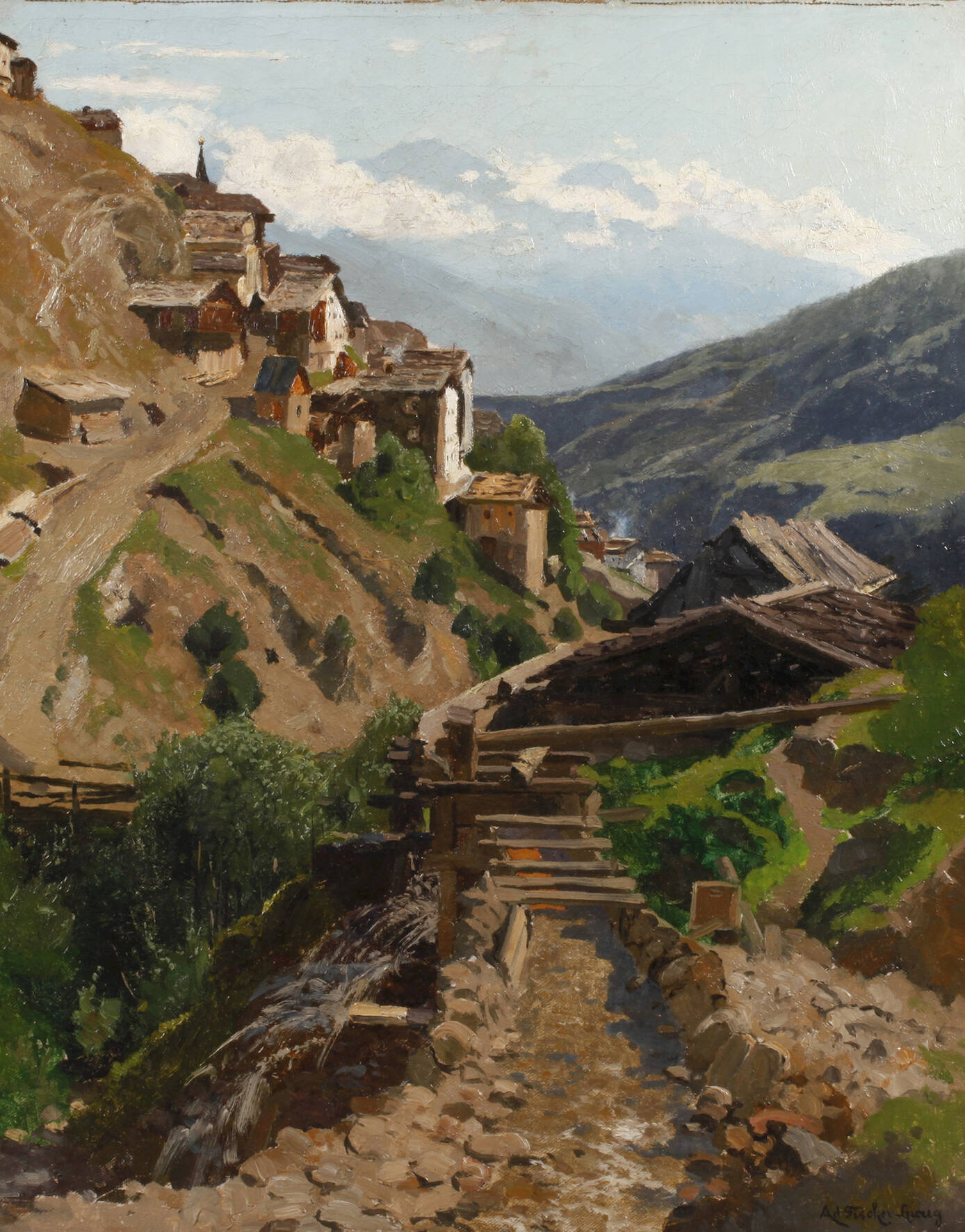 Adolf Fischer-Gurig, Alpendorf