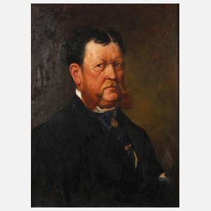 Kornél Herzl, Portrait eines bärtigen Herren