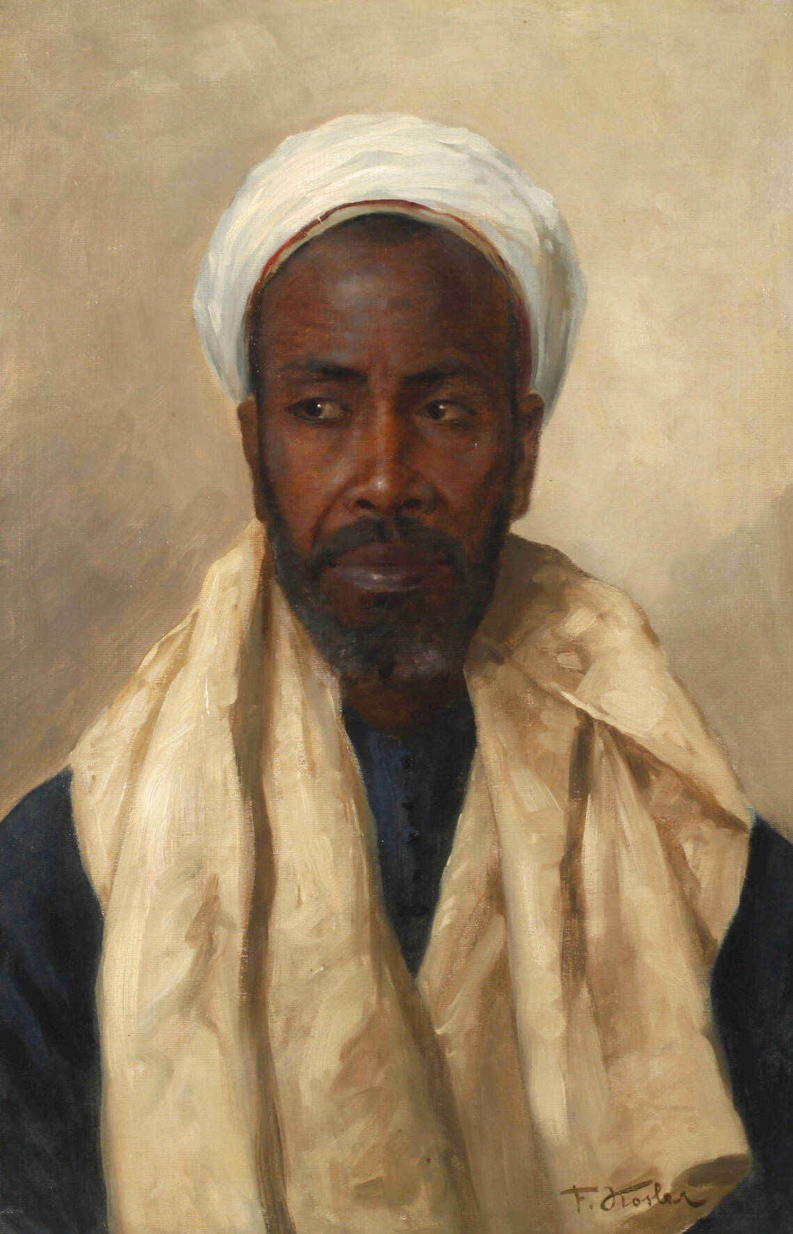 Franz Kosler, Portrait eines Beduinen