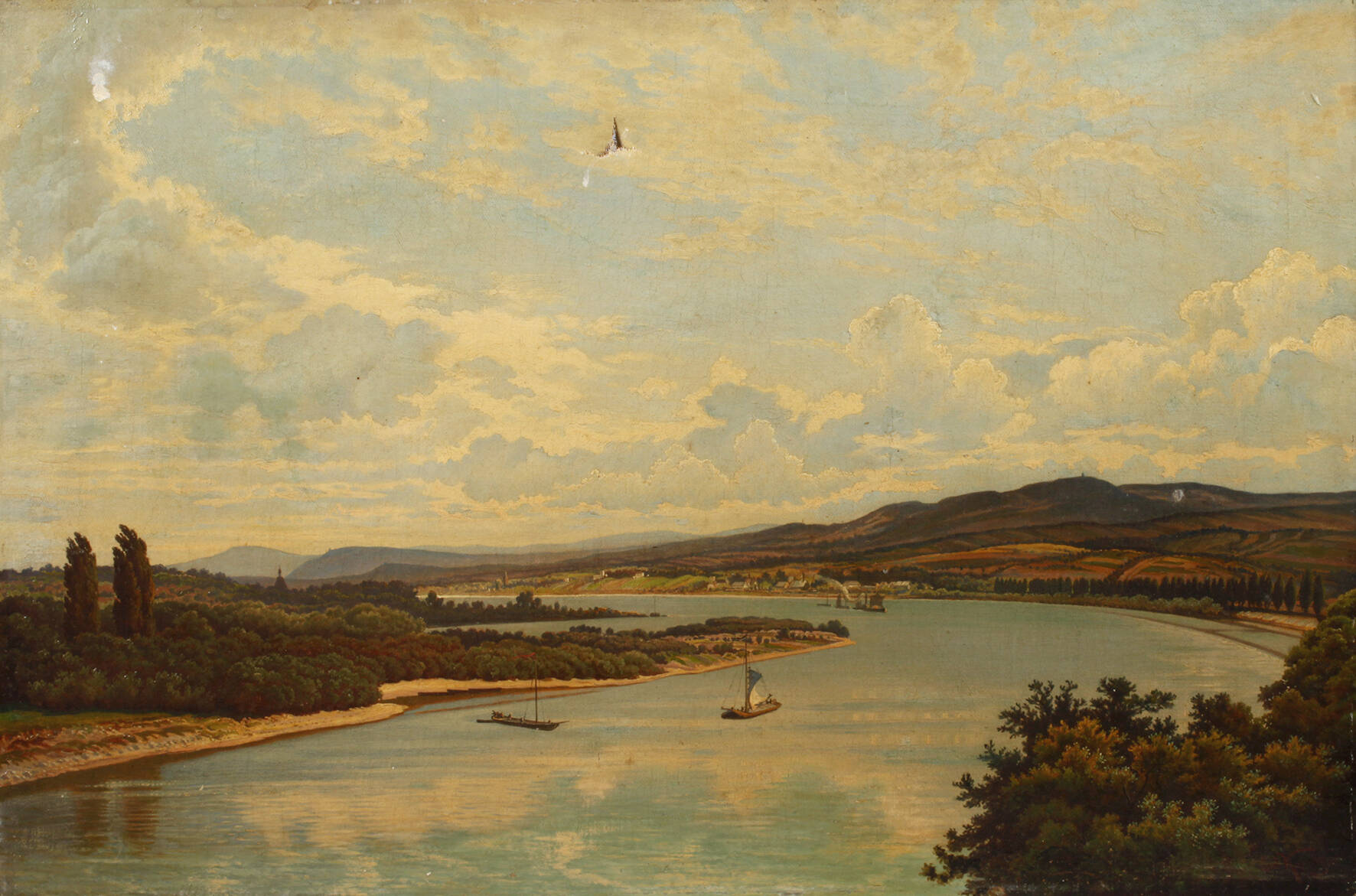 Eduard Kreutzer, Am Rhein