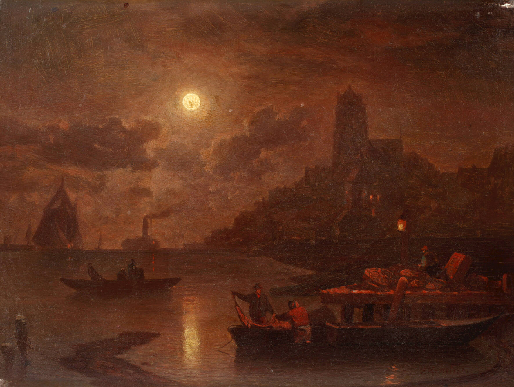 Felix Kreutzer, Nächtliche Überfahrt