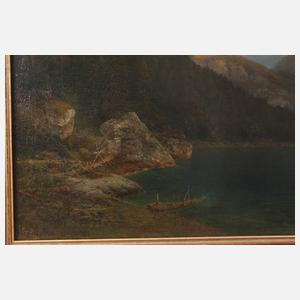 Hermann Krüger, Alpenlandschaft