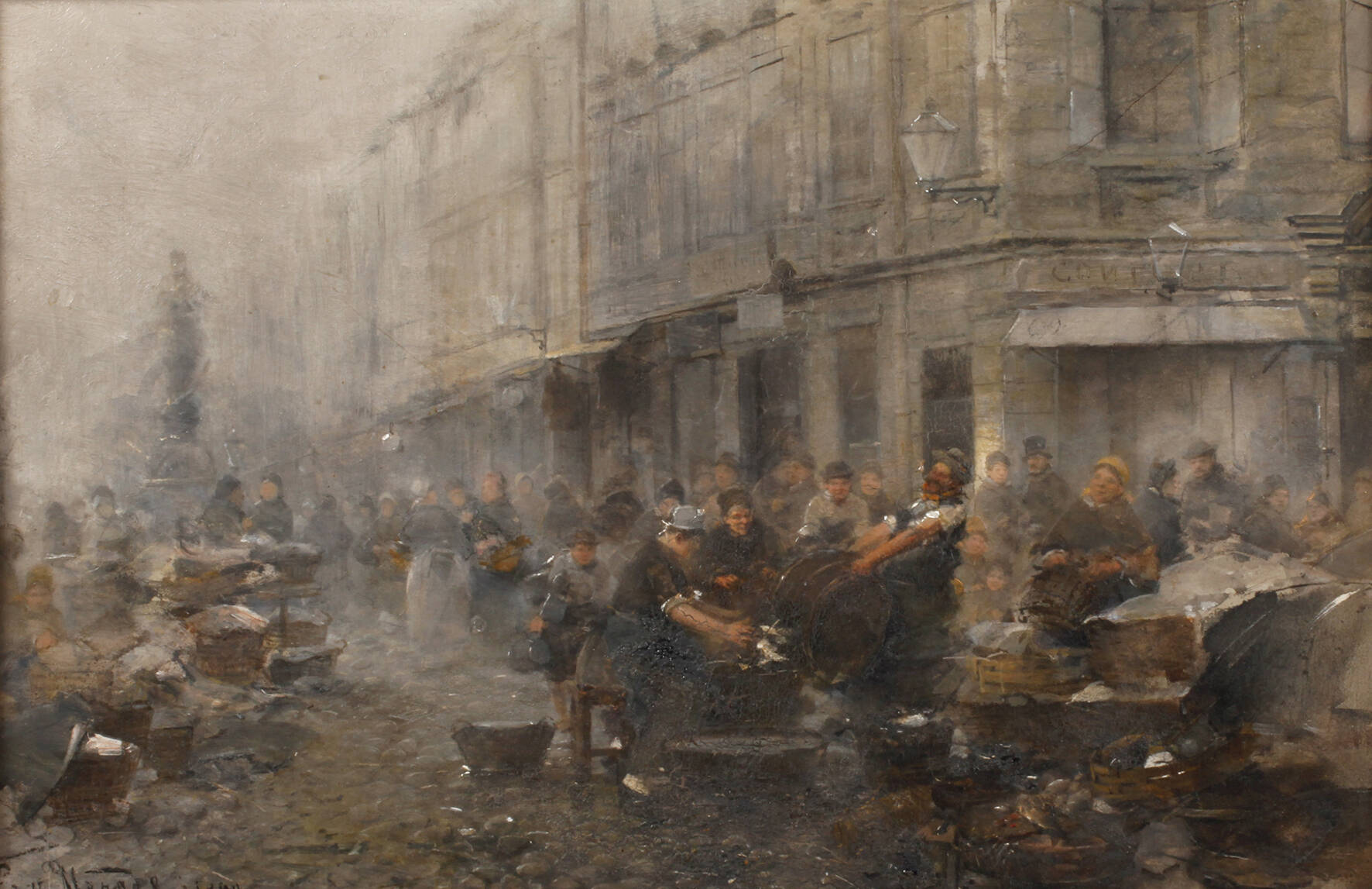 Karl von Merode, Marktszene