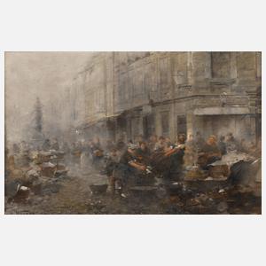 Karl von Merode, Marktszene