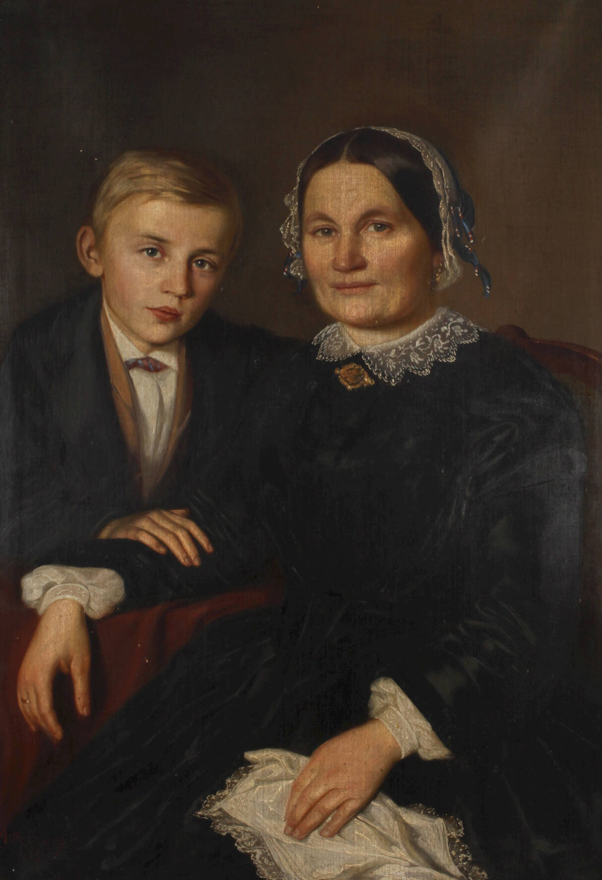 Carl Mittenzwey, Mutter mit Sohn