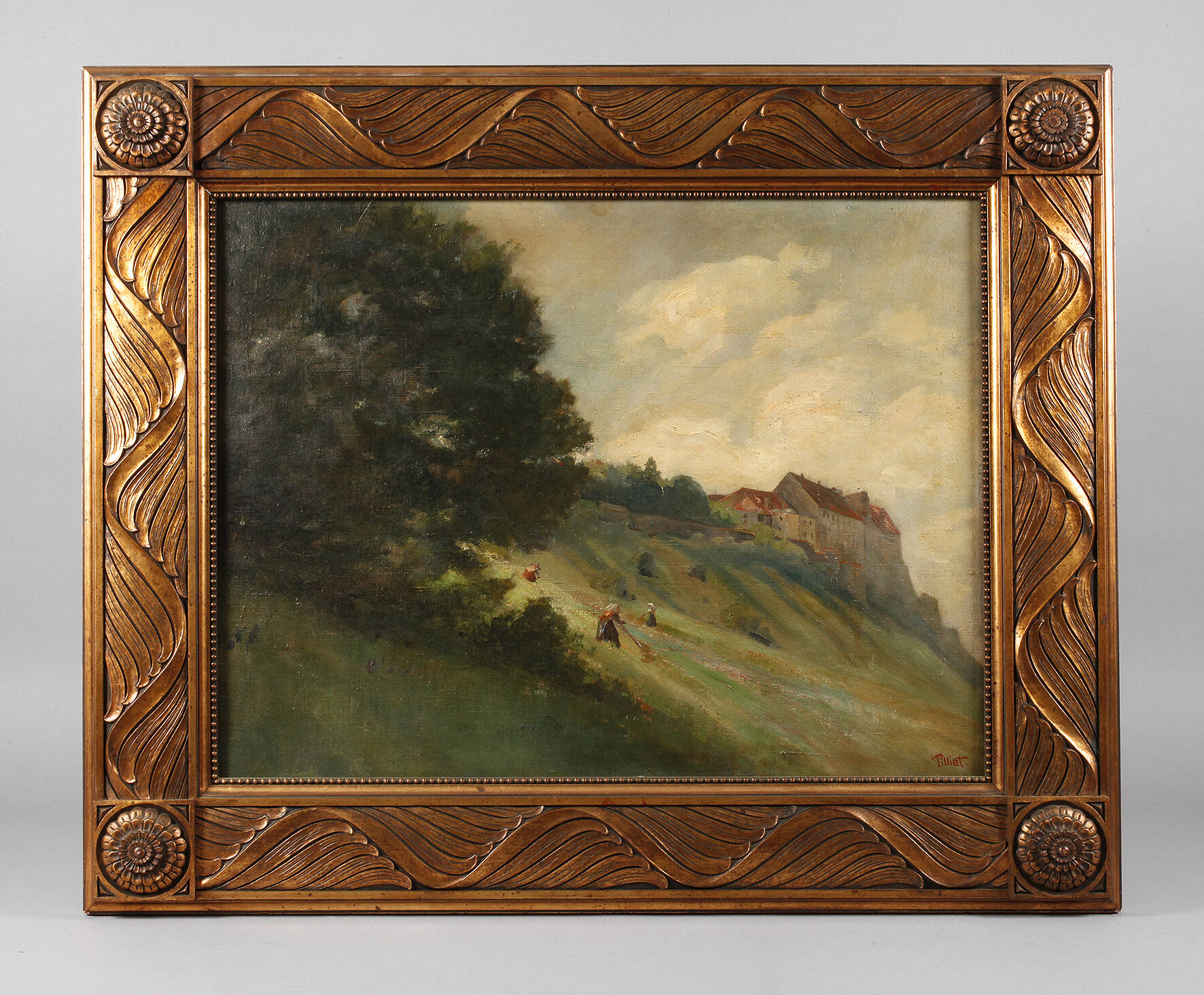 Jean Pilliet, attr., Am Burgberg