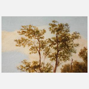 Antonio Sminck Pitloo, Ländliche Szene bei Neapel