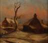 Emilie De Pokelly, attr., Winterlandschaft