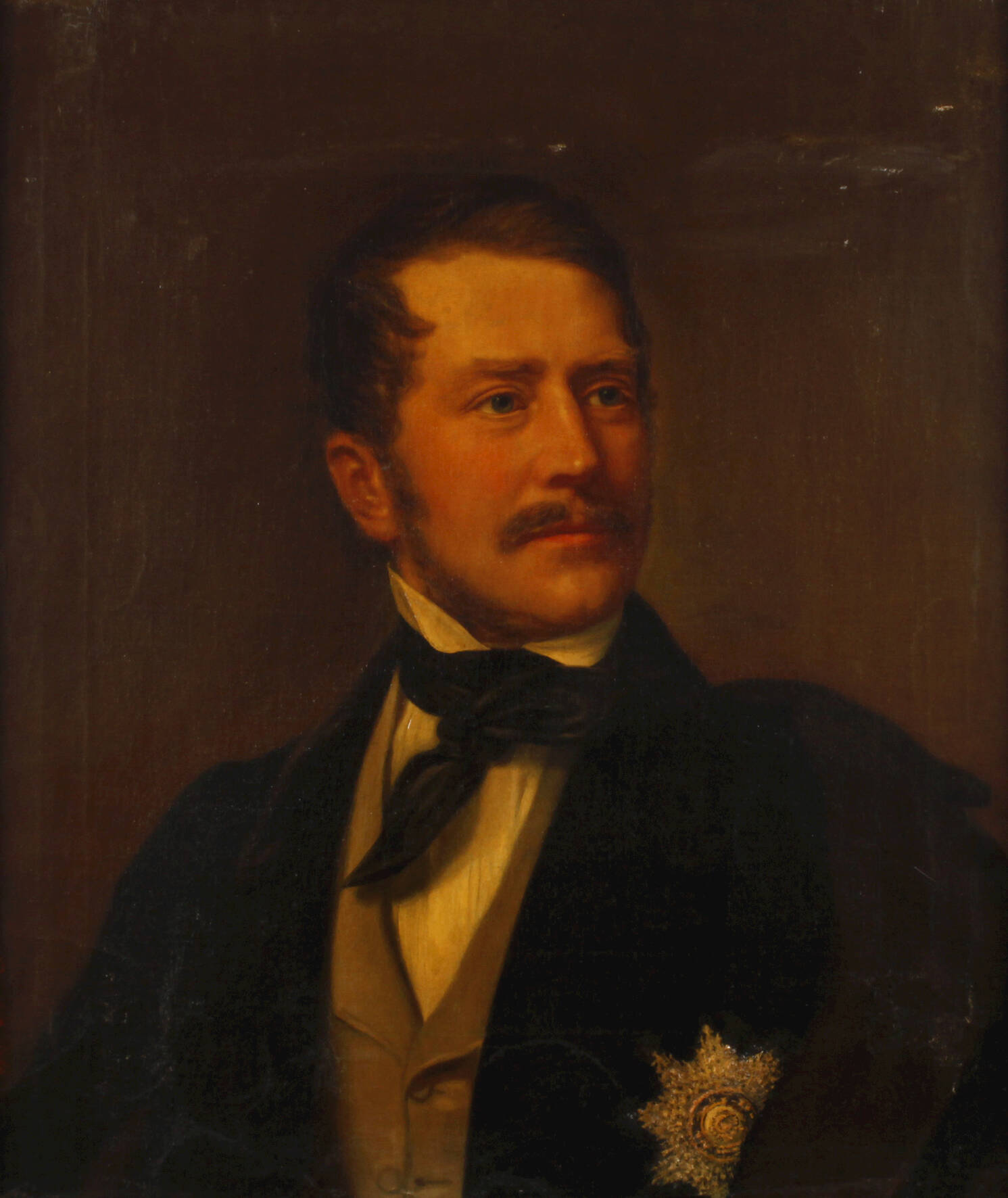 August Prinzhofer, Herrenportrait